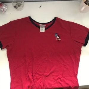 Red Authentic Vintage Minnie Mouse Shirt
